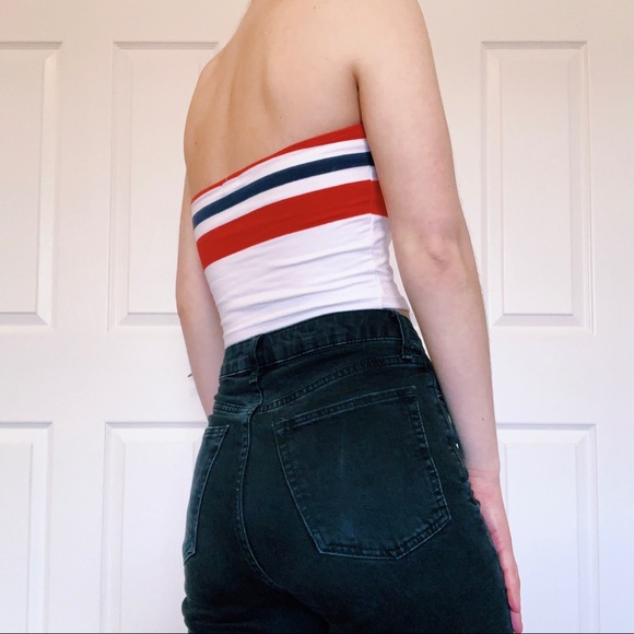 Retro bandeau tube top - Picture 3 of 3